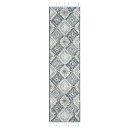 Cottage 543 Pebble Geometric Hallway Runner