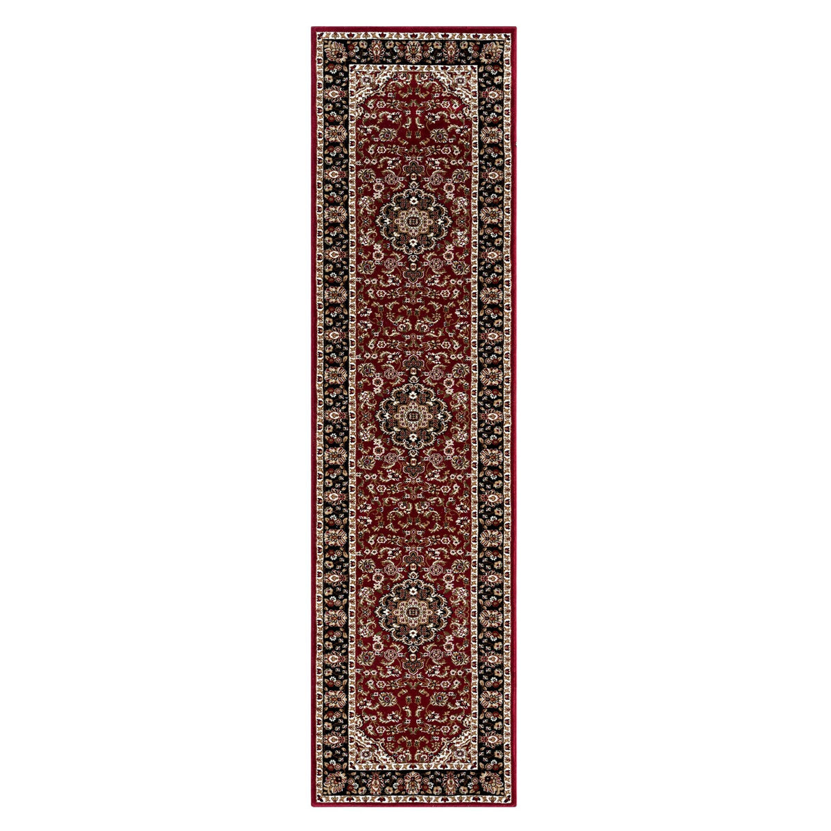 Royal 524 Red Traditional, Classic Hallway Runner