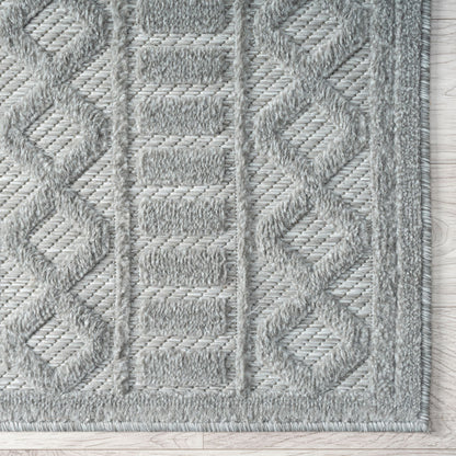 Calm 414 Cloud Geometric Rug