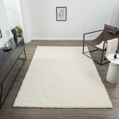 Fleecy 393 Sand Shaggy Rug