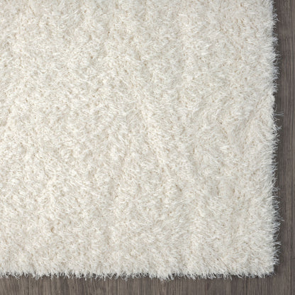 Fleecy 393 Sand Shaggy Hallway Runner