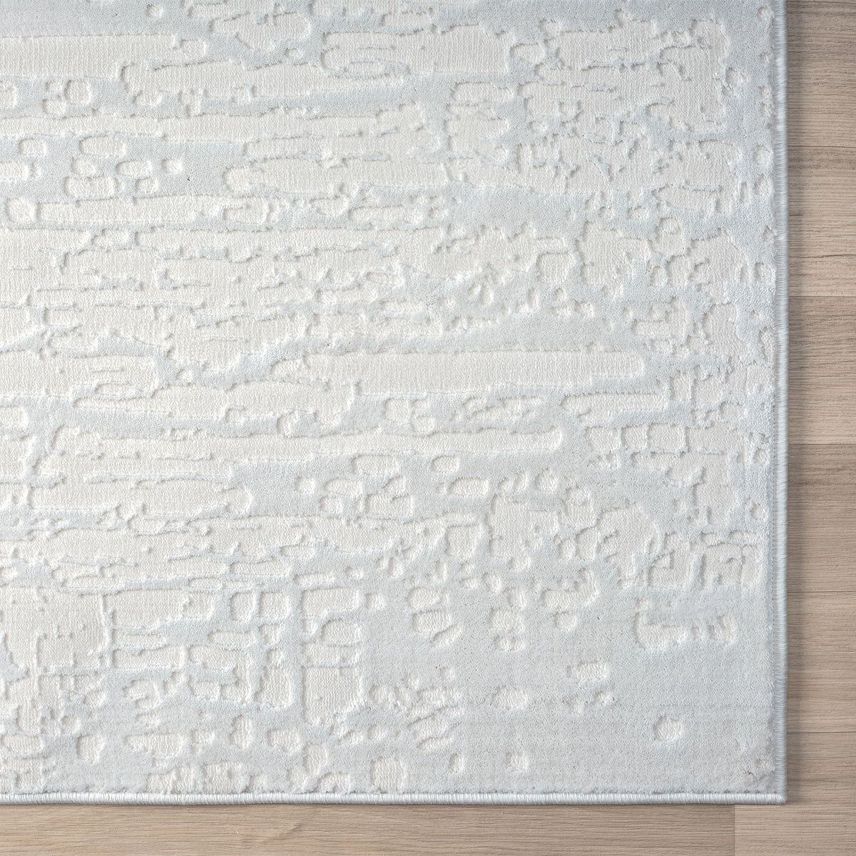 Fable 477 Pearl Abstract, Modern Hallway Runner