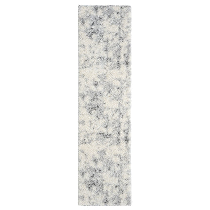 Plushy 389 Ash Shaggy Hallway Runner