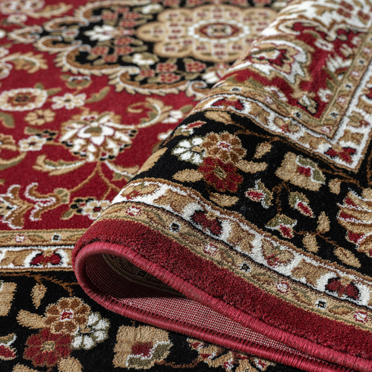 Royal 524 Red Traditional, Classic Hallway Runner