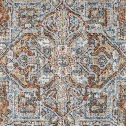 Easy 366 Indigo Transitional Hallway Runner
