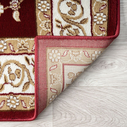 Estate 512 Red Traditional, Classic Hallway Runner