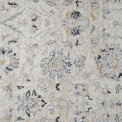 Easton 466 Sand Abstract, Transitional Hallway Runner
