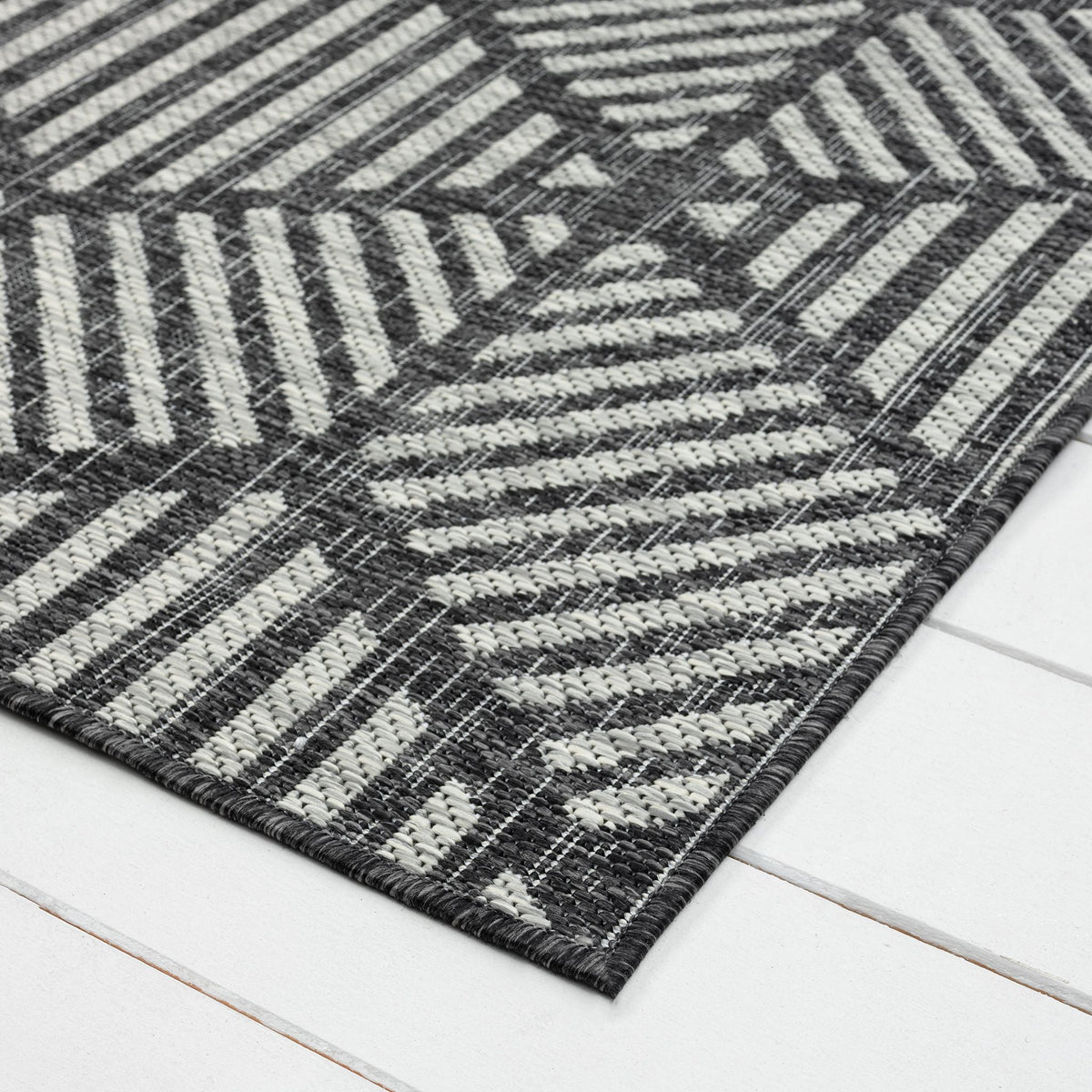 Alfresco 420 Steel Indoor Outdoor Indoor/Outdoor, Flatweave Hallway Runner
