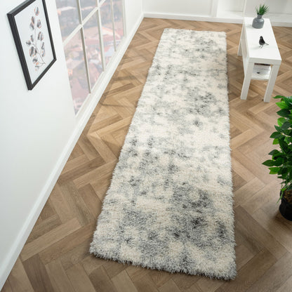 Plushy 389 Ash Shaggy Hallway Runner
