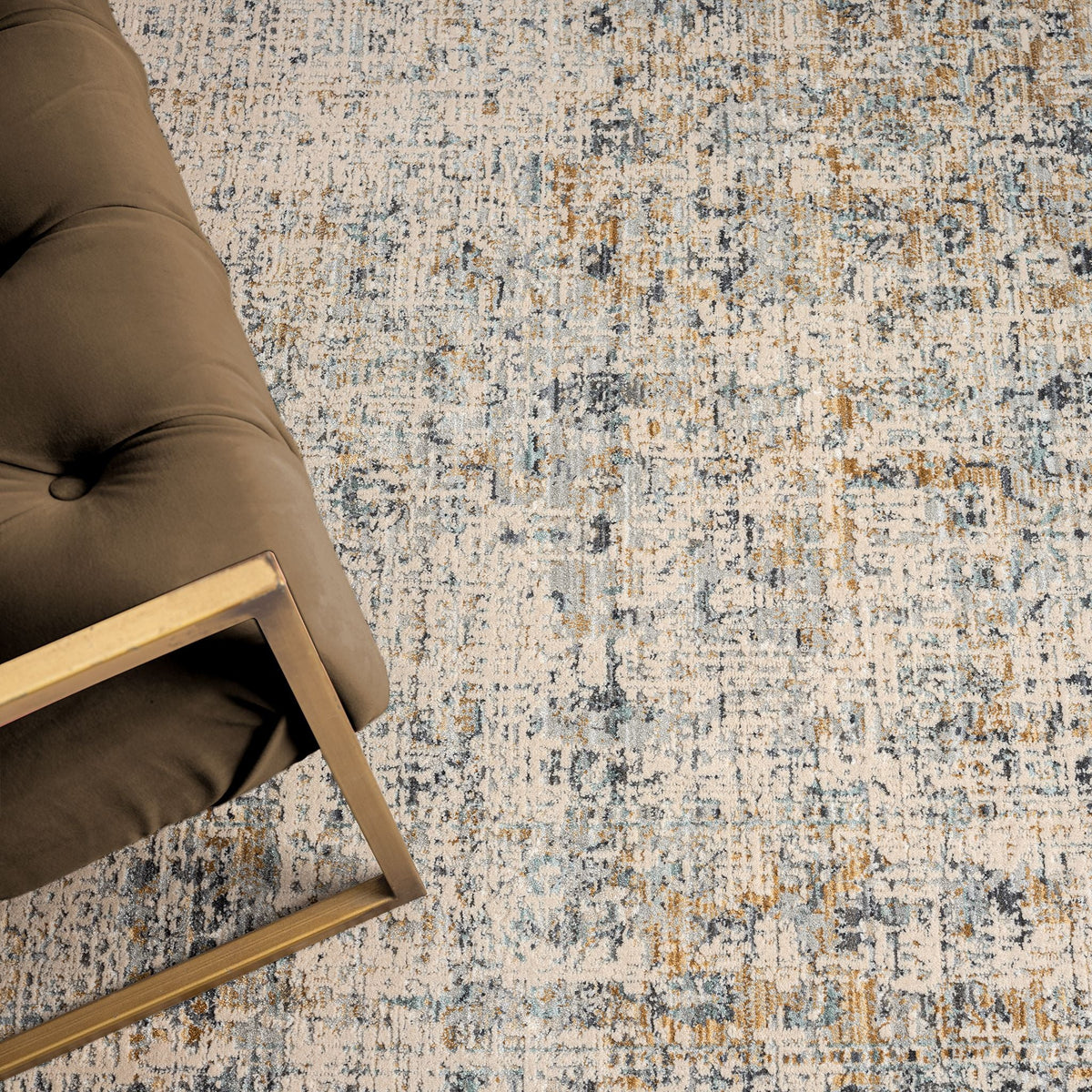 Aubrey 6738 Sand Abstract, Traditional Rug