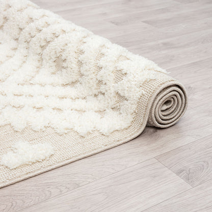 Cottage 548 Sand Geometric Hallway Runner