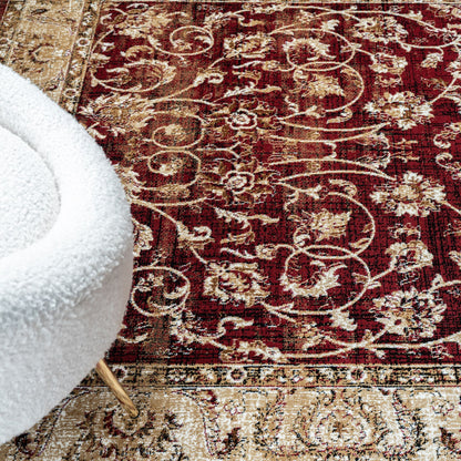 Royal 527 Red Traditional, Classic Rug