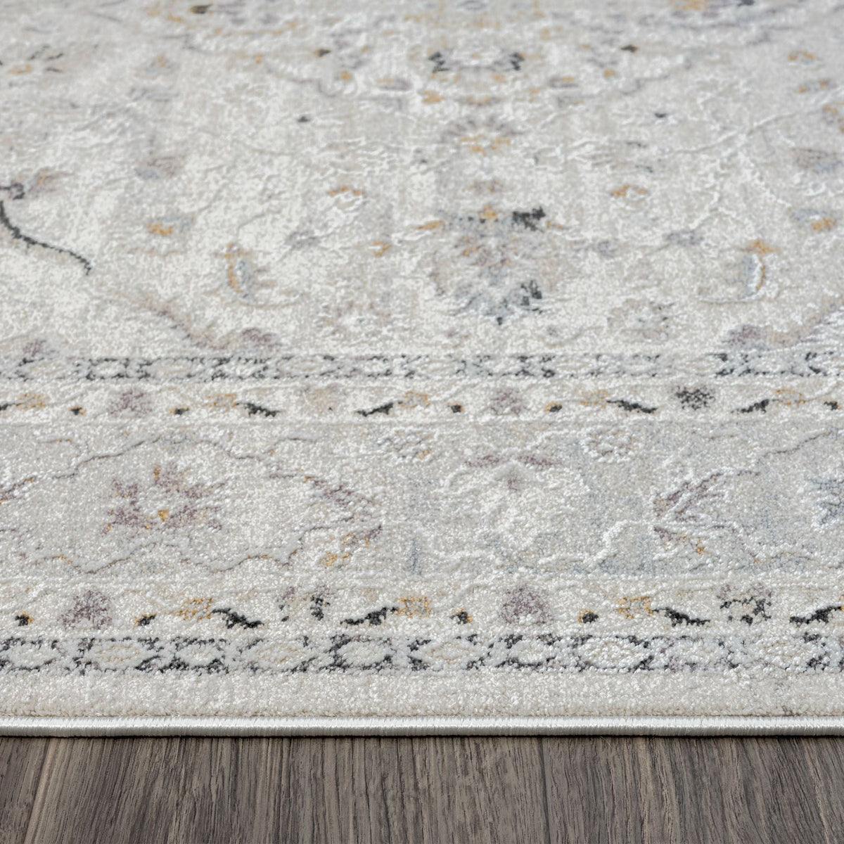 Easton 467 Stone Abstract, Transitional Hallway Runner