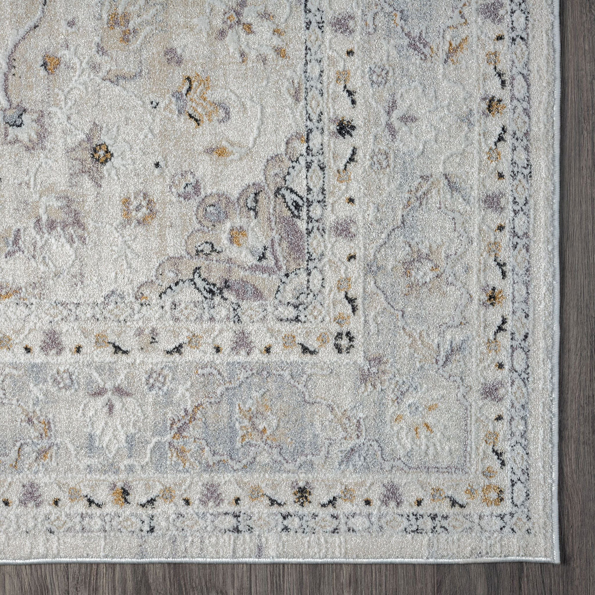 Easton 467 Stone Abstract, Transitional Hallway Runner