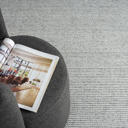 Solace 196 Steel Flatweave Rug