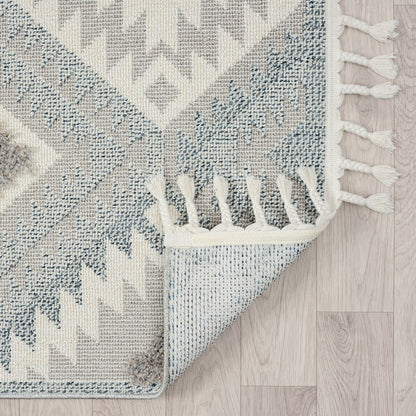 Cottage 543 Pebble Geometric Rug