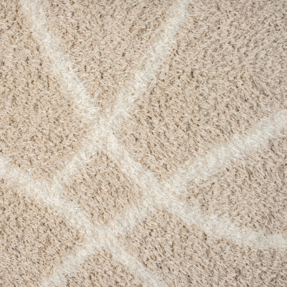 Plushy 382 Fawn Shaggy Hallway Runner