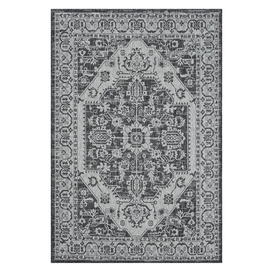 Alfresco 424 Slate Indoor Outdoor Indoor/Outdoor, Flatweave Rug
