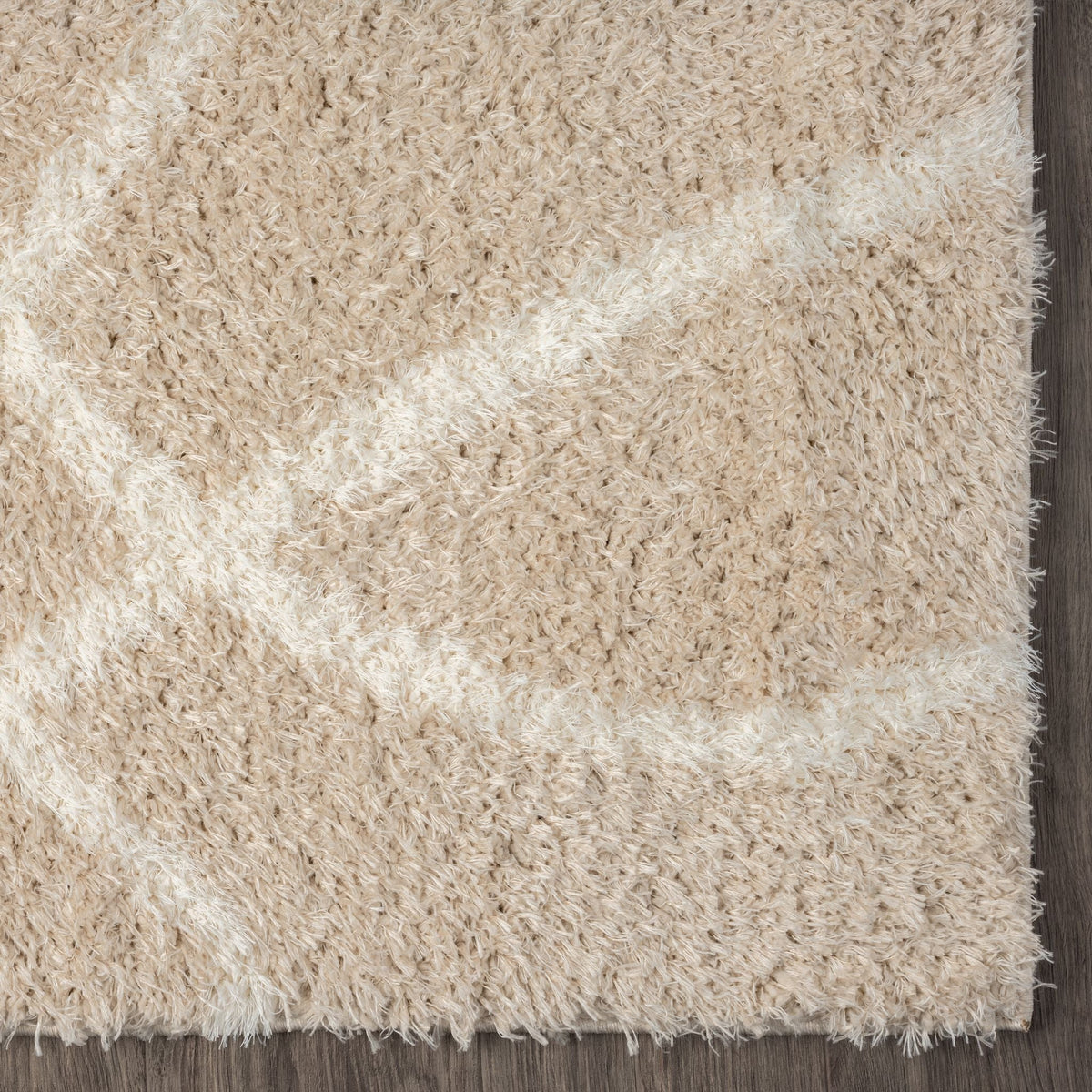 Plushy 382 Fawn Shaggy Rug