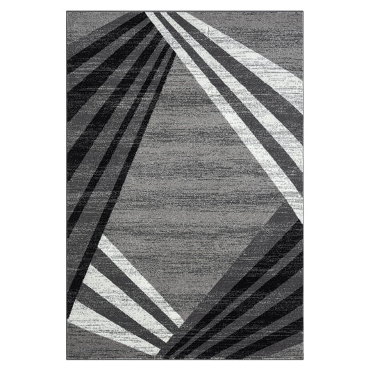 Adore 2317 Grey Abstract Rug