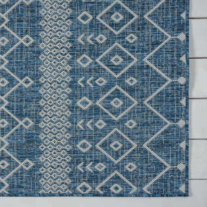 Patio 452 Ocean Indoor Outdoor Indoor/Outdoor, Flatweave Rug