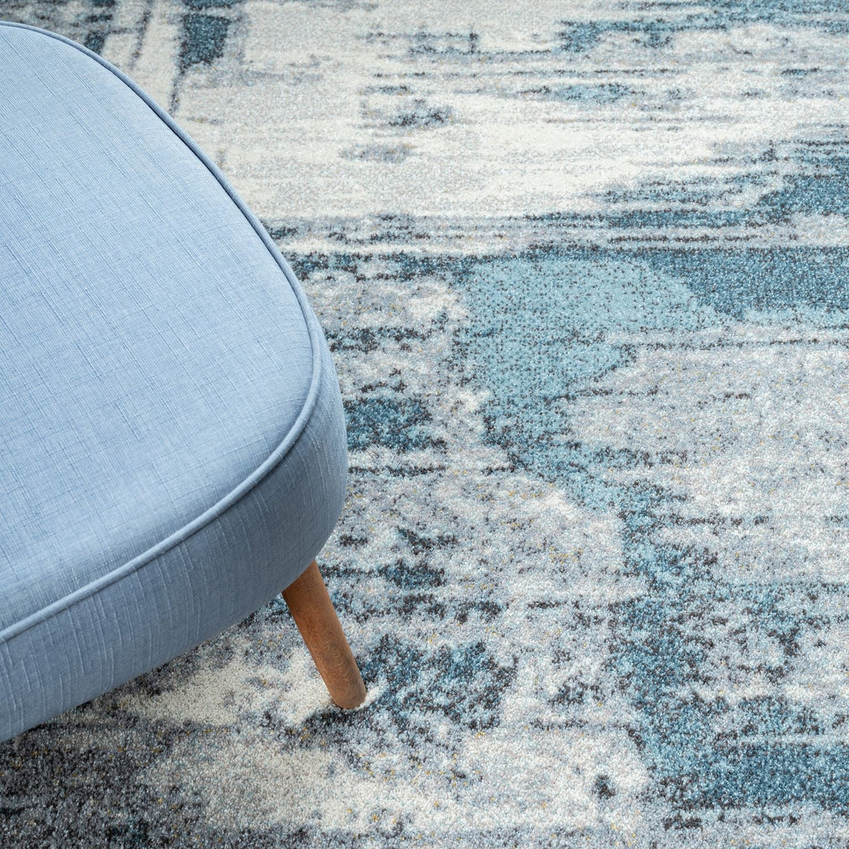 Canyon 516 Blue Abstract Rug