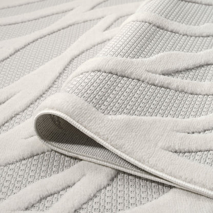 Calm 415 Ivory Geometric Rug