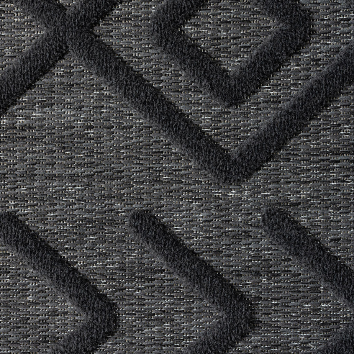 Calm 416 Charcoal Geometric Rug