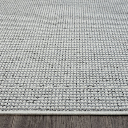 Solace 196 Steel Flatweave Rug