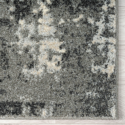Astor 485 Sand Abstract Hallway Runner