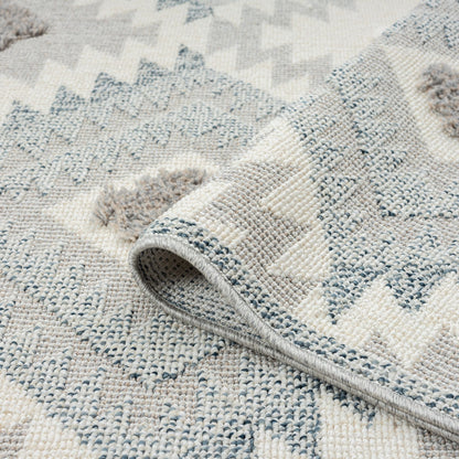 Cottage 543 Pebble Geometric Rug