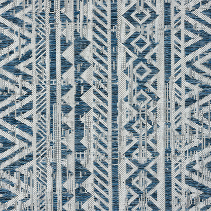 Patio 453 Frost Indoor Outdoor Indoor/Outdoor, Flatweave Rug