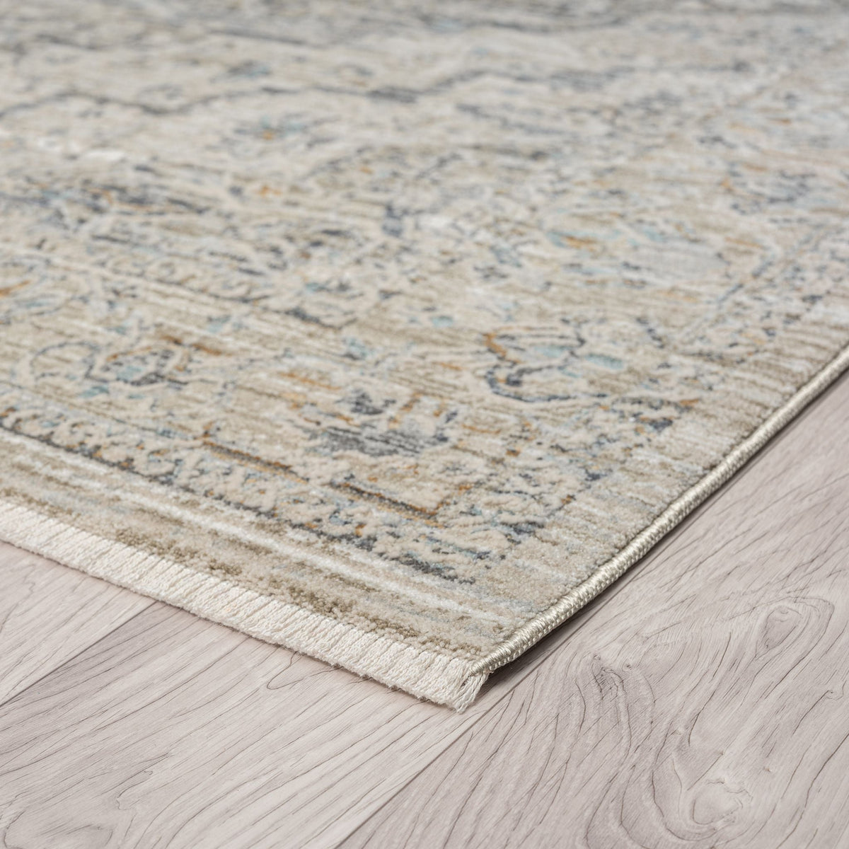 Aubrey 6753 Taupe Abstract, Traditional Rug