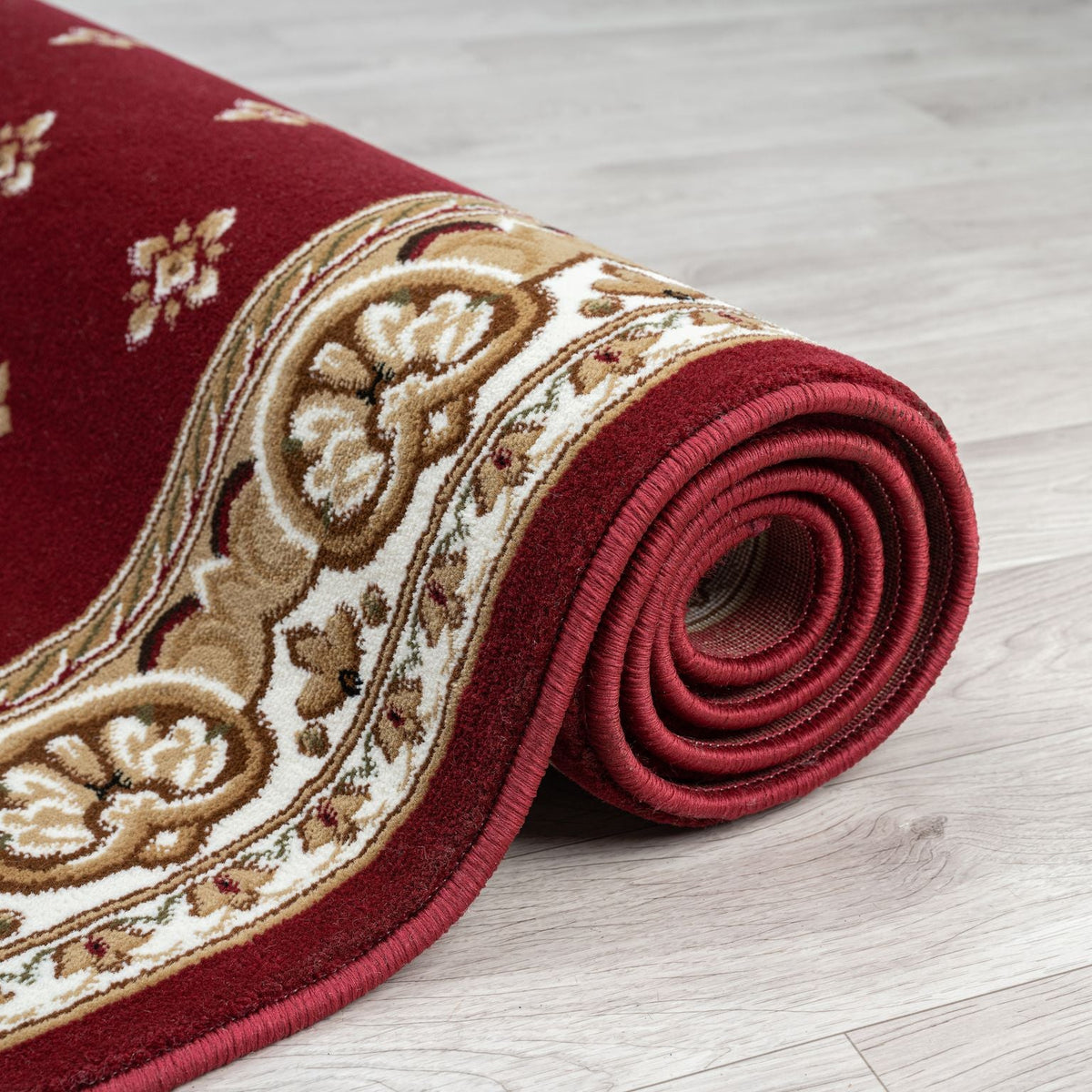 Royal 525 Red Traditional, Classic Hallway Runner