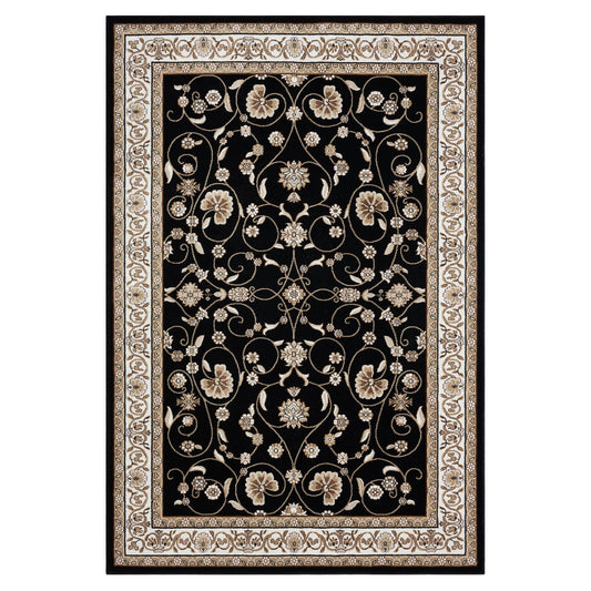 Estate 512 Black Traditional, Classic Rug