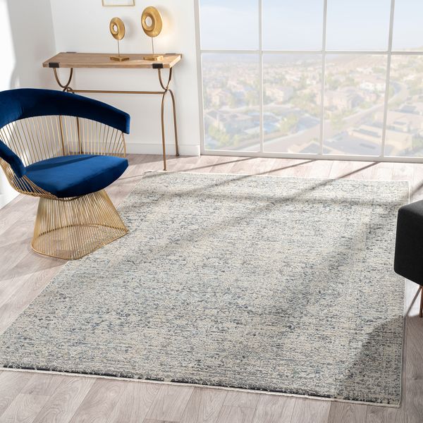 Aubrey 6740 Sand Abstract, Traditional Rug