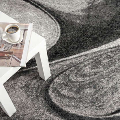 Adore 2316 Grey Abstract Rug