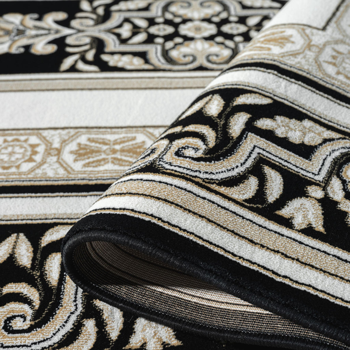 Royal 523 Black Traditional, Classic Rug