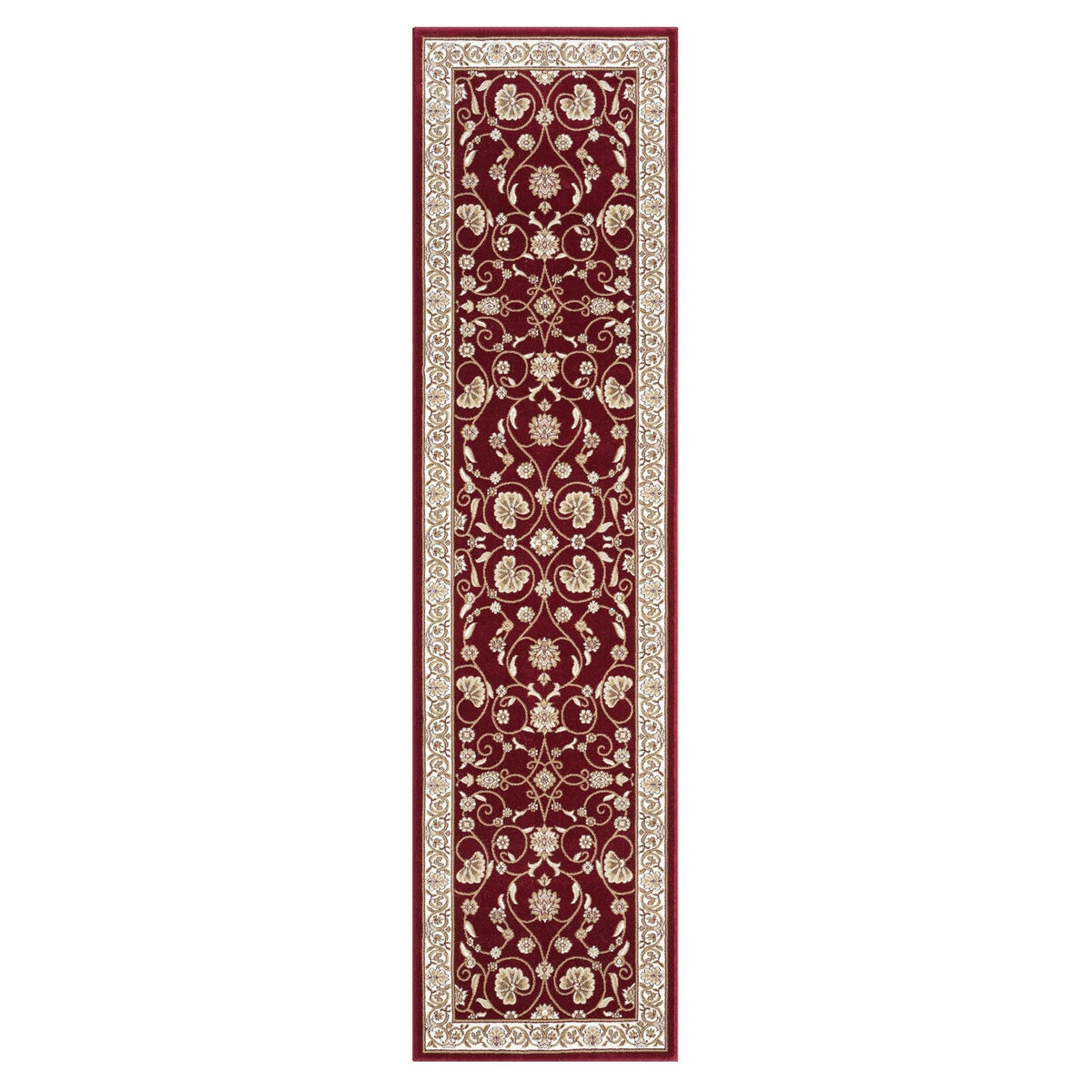 Estate 512 Red Traditional, Classic Hallway Runner