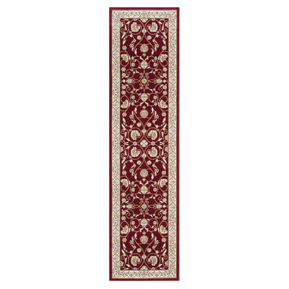 Estate 512 Red Traditional, Classic Hallway Runner