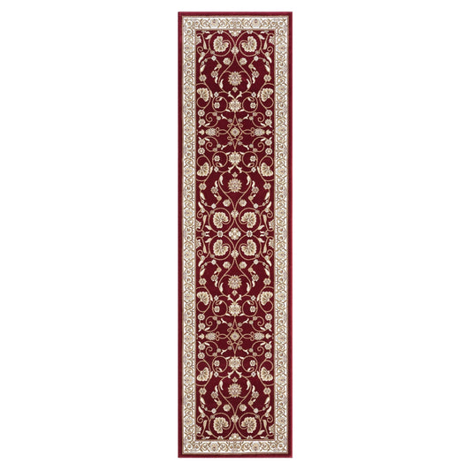 Estate 512 Red Traditional, Classic Hallway Runner