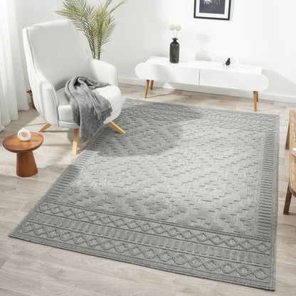 Calm 414 Cloud Geometric Rug