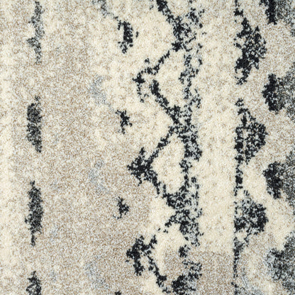 Astor 486 Ivory Abstract Rug