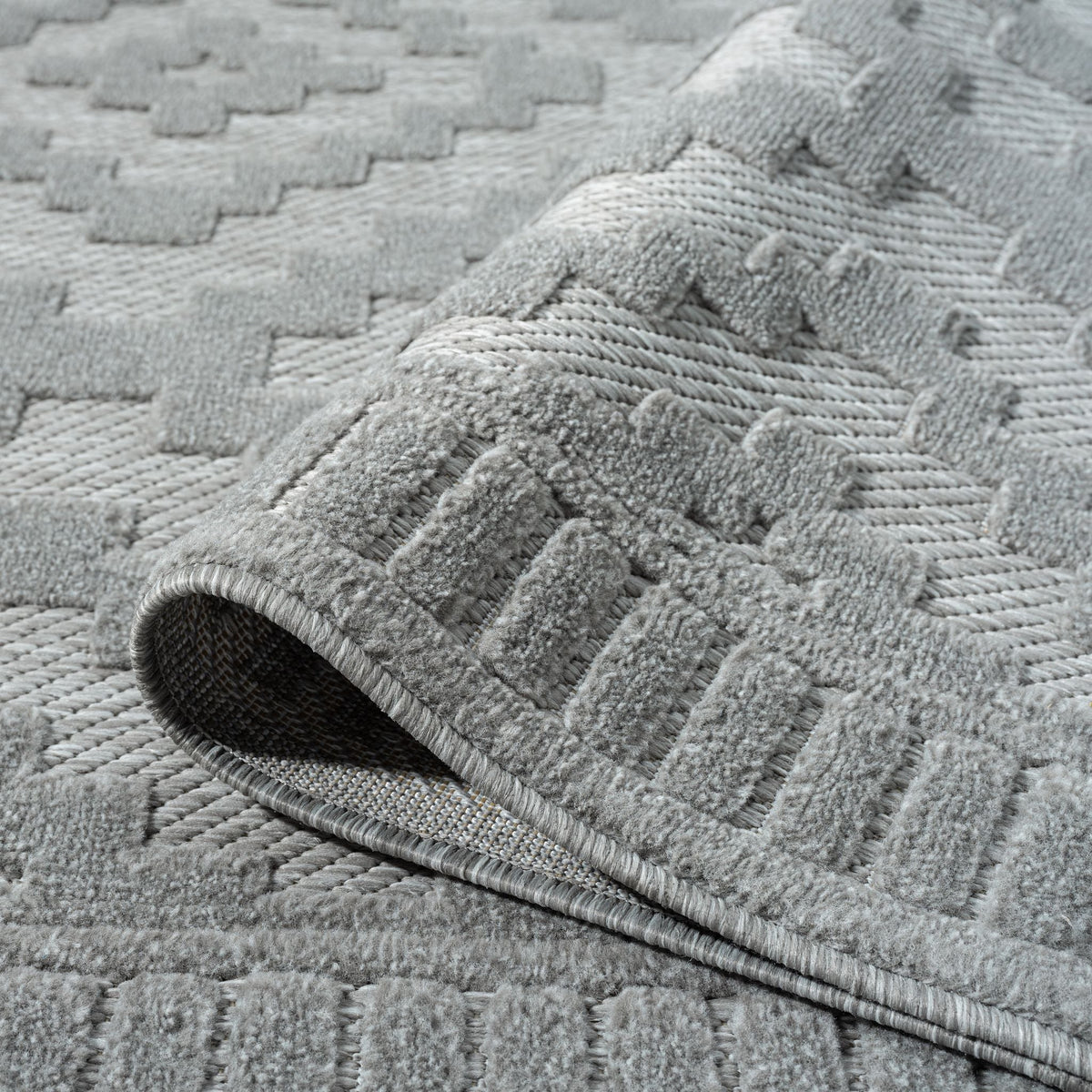 Calm 414 Cloud Geometric Rug