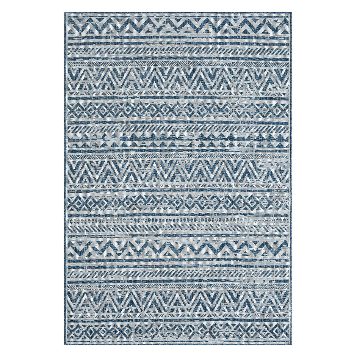 Patio 453 Frost Indoor Outdoor Indoor/Outdoor, Flatweave Rug