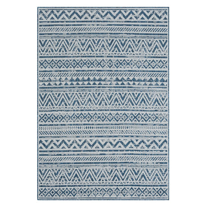 Patio 453 Frost Indoor Outdoor Indoor/Outdoor, Flatweave Rug