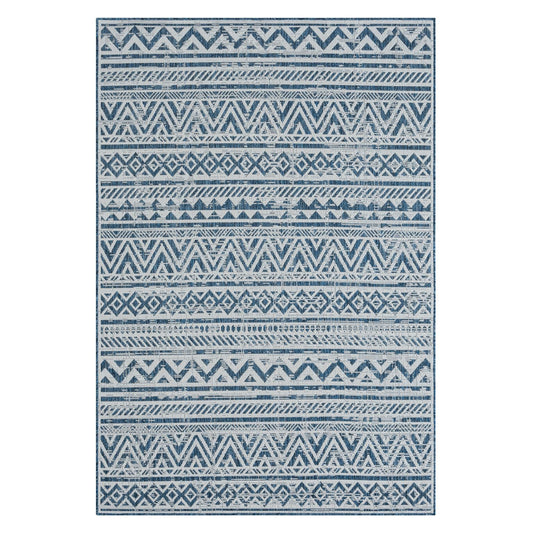 Patio 453 Frost Indoor Outdoor Indoor/Outdoor, Flatweave Rug