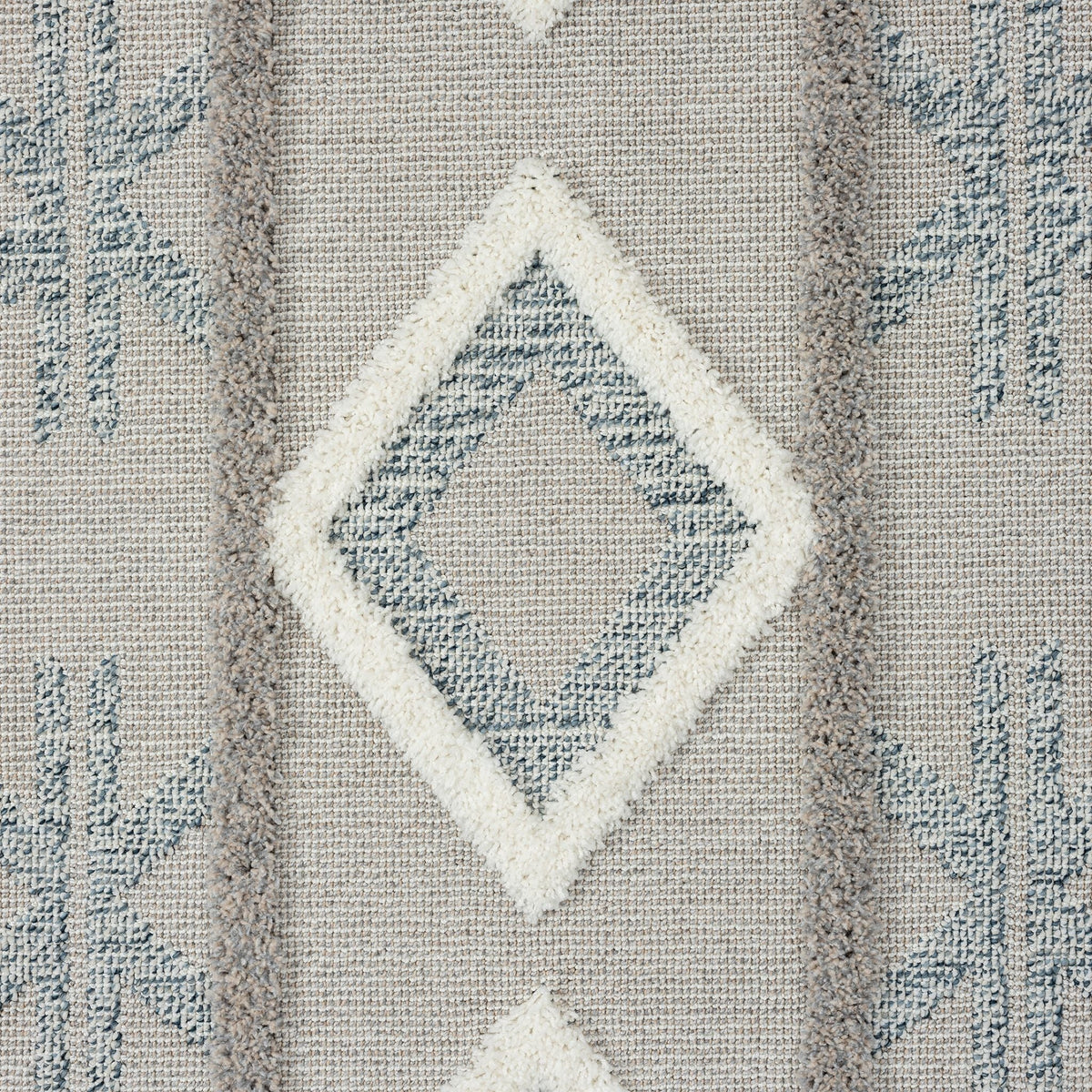Cottage 546 Slate Geometric Hallway Runner