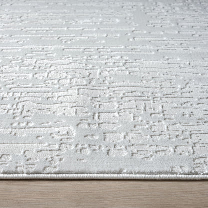 Fable 477 Pearl Abstract, Modern Rug