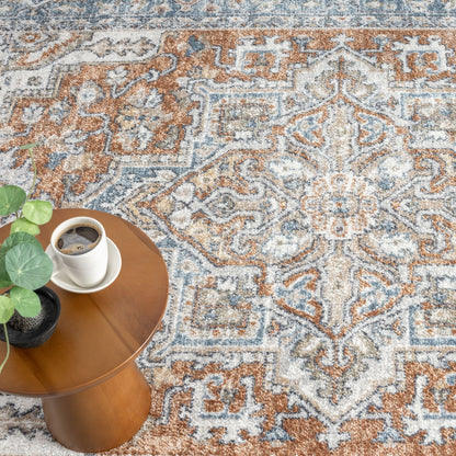 Easy 366 Indigo Transitional Rug